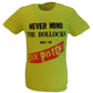 Maglietta ufficiale gialla da uomo Sex Pistols nmtb