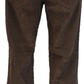 Run & Fly Mens Vintage 60s 70s Retro Brown Bootcut Flared Cords