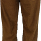 Run & Fly Mens Vintage 60s 70s Retro Tan Bootcut Flared Cords