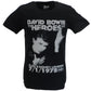 T-shirt pour homme sous licence officielle David Bowie Heroes Live at Earls Court