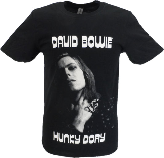 Camiseta oficial para hombre con licencia de David Bowie Hunky Dory.
