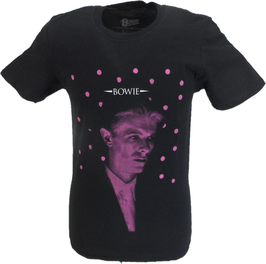 Mens Official Licensed David Bowie Dots T Shirt