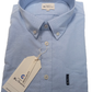 Hellblaue Oxford-Hemden mit langen Ärmeln Ben Sherman
