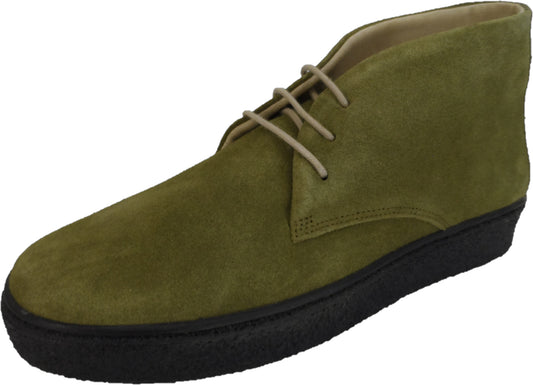 Delicious Junction Mens Olive Green Bullitt 2 Suede Desert Boot