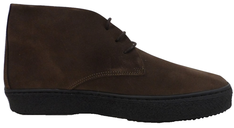 Delicious Junction Mens Brown Bullitt Suede Desert Boot