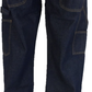 Jeans Relco da uomo in denim grezzo vintage carpentiere