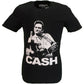 Mens Black Official Johnny Cash Finger T Shirt