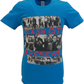 Mens Blue Official The Clash Clash City Rockers T Shirt