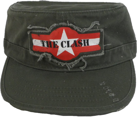 メンズOfficially Licensed The Clash軍士官候補生キャップ