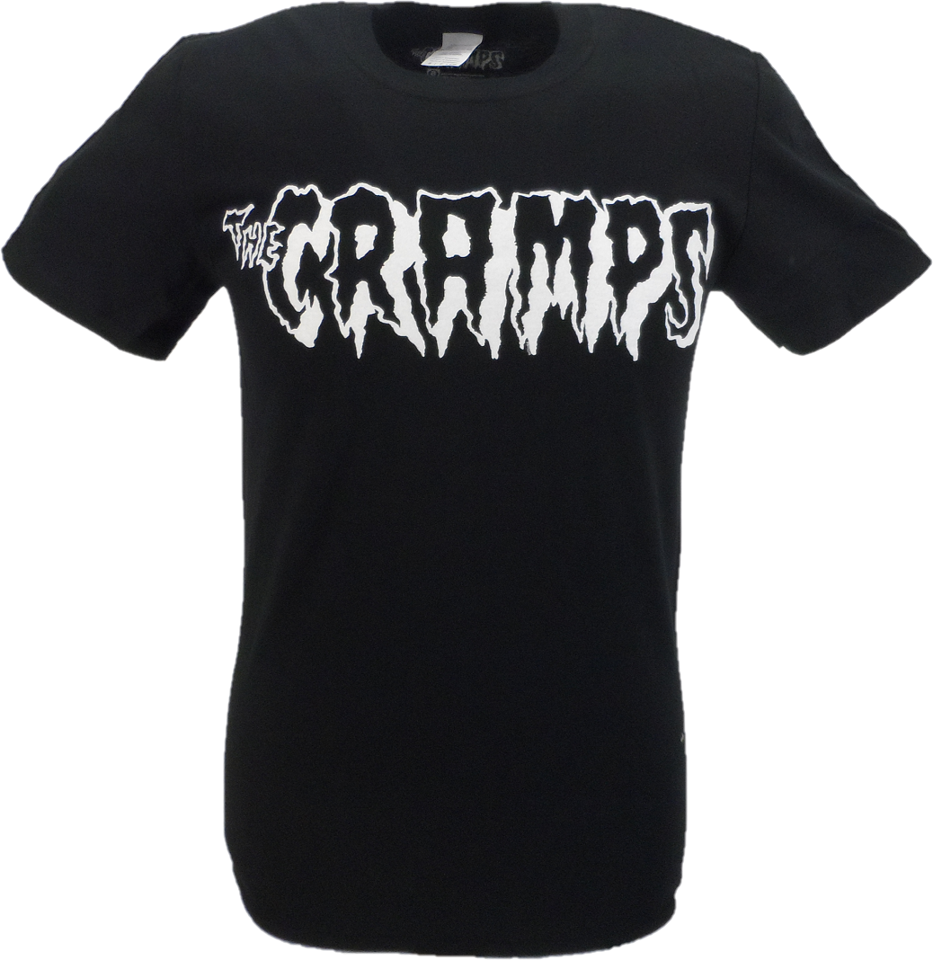 Mens Officially Licensed The Cramps Logo T Shirt