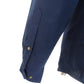 Marineblaue Selby-Baumwollhemden Farah mit langen Ärmeln und Knöpfen im Retro-Mod-Stil