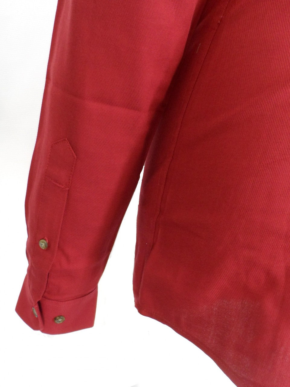 Chemises boutonnées rétro mod à manches longues en coton Selby marron Farah