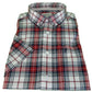 Farah Mens Red/Black/White Check 100% Cotton Short Sleeved Shirt …