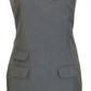 Relco Ladies Retro Mod Green/Gold Tonic Pinafore/Tunic Dress