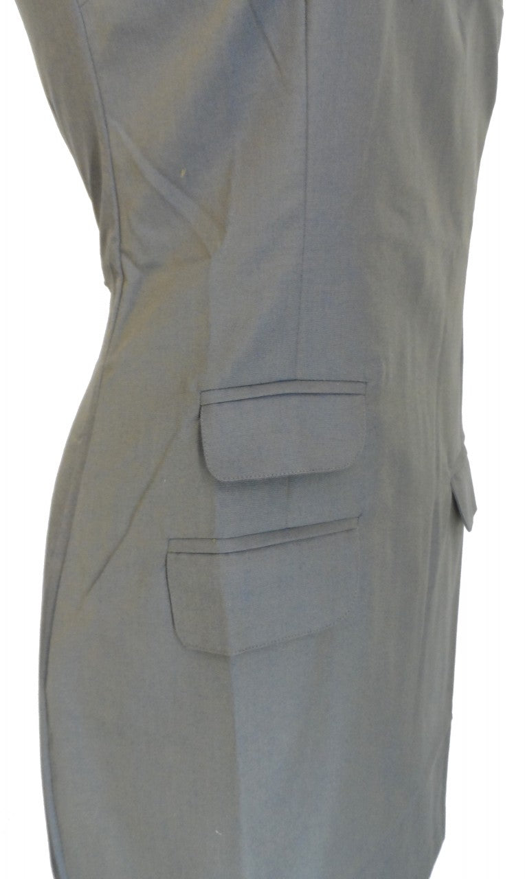 Relco Ladies Retro Mod Green/Gold Tonic Pinafore/Tunic Dress