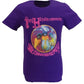 Mens Purple Official Jimi Hendrix 'Are You Experienced T Shirt