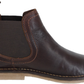 Hush Puppies Mens Brown Leather Chelsea Desert Boots