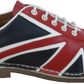 Ikon Original Union Jack Mens Red/White/Blue Mod Jam Bowling Shoes