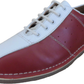 Chaussures de bowling Ikon Original - chaussures de bowling mod jam rouges, blanches et bleues