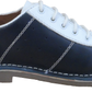Chaussures de bowling Ikon Original - chaussures de bowling mod jam rouges, blanches et bleues
