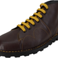 Ikon Original 1970's Style Oxblood Leather Monkey Boots