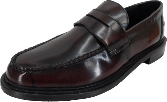 Ikon Original Oxblood Lane Penny Retro, Ska, Northern Soul Loafer