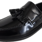Ikon Original Mens Selecta Black Retro,Ska,Northern Soul Tassel Loafers