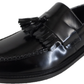 Ikon Original Mens Selecta Black Retro,Ska,Northern Soul Tassel Loafers