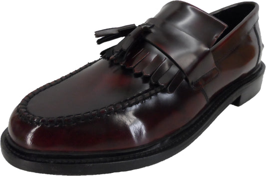 Ikon Original Herren Selecta Oxblood Retro, Ska, Northern Soul Quasten-Loafer