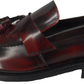 Ikon Original Mens Twister Oxblood Retro,Ska,Northern Soul Tassel Loafers