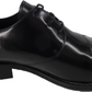 Ikon Original Mens Black Zodiac All Leather Shoe