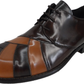 Ikon Original Mens Brown/Tan Zodiac All Leather Shoe