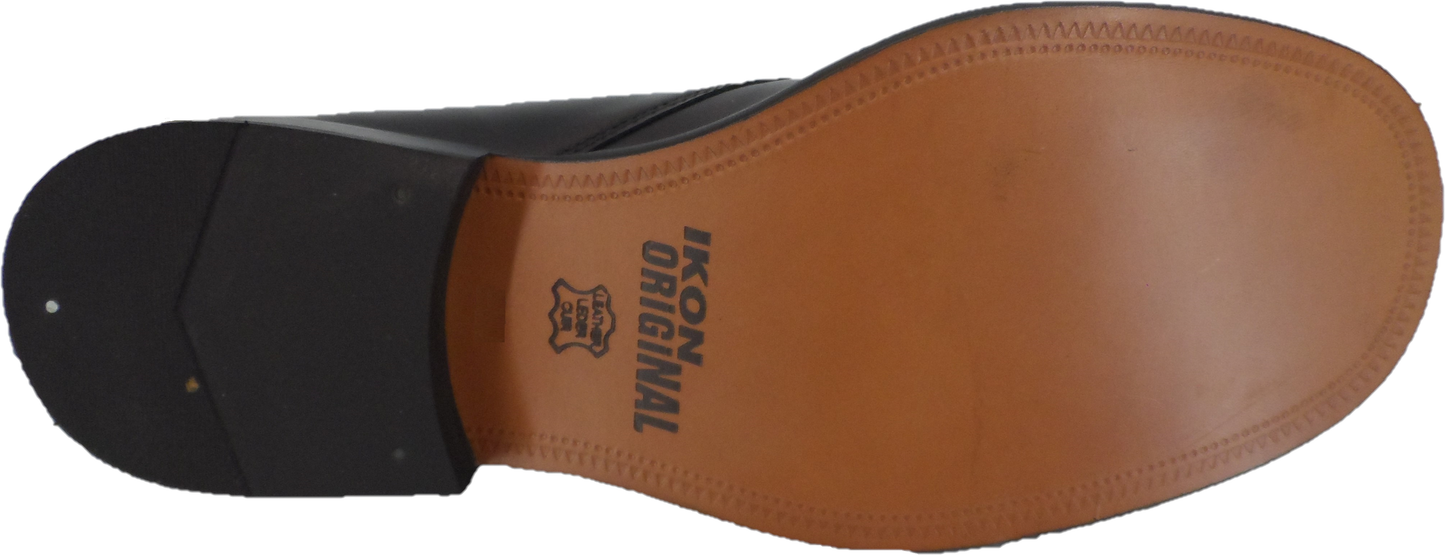 Ikon Original Mens Brown/Tan Zodiac All Leather Shoe