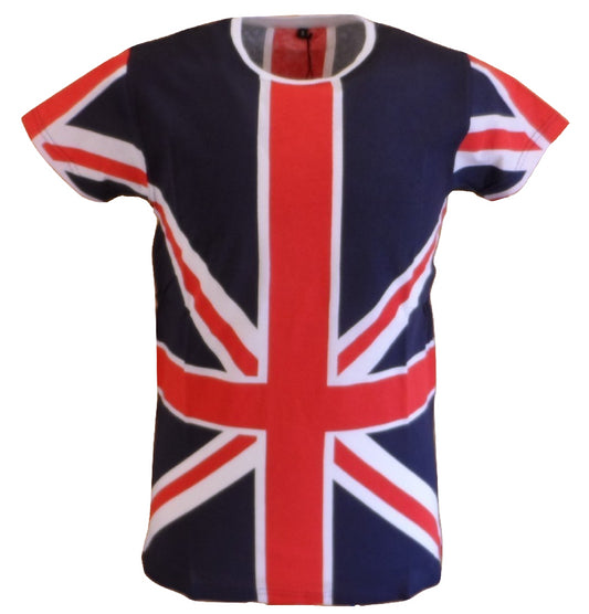 T-shirt Relco Union Jack retrò 100% cotone