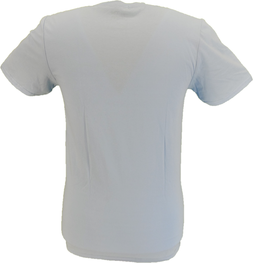 Mens Sky Blue Official The Jam Stripe and Target T Shirt