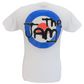 Weißes offizielles The Jam T-Shirt für Herren mit Rückenaufdruck