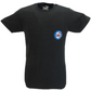 Mens Black Target Official The Jam T Shirt With Backprint