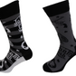 Socks para hombre Officially Licensed de Johnny Cash Guitars 'n Guns