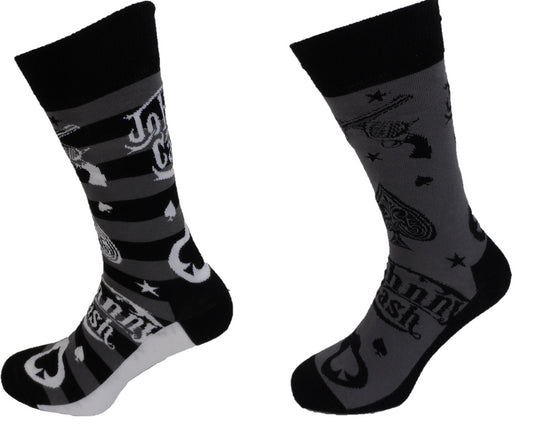 Socks جوني كاش جيتار آند غنز officially licensed للرجال