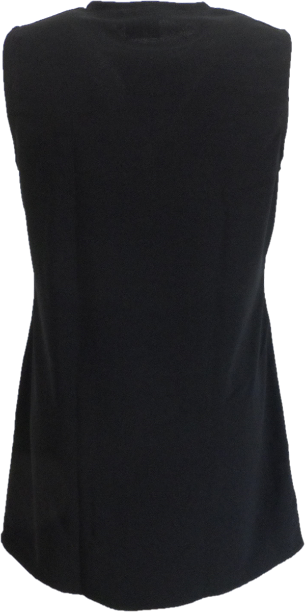 Retro-Jeans Mod Dress für Damen in Schwarz und Weiß