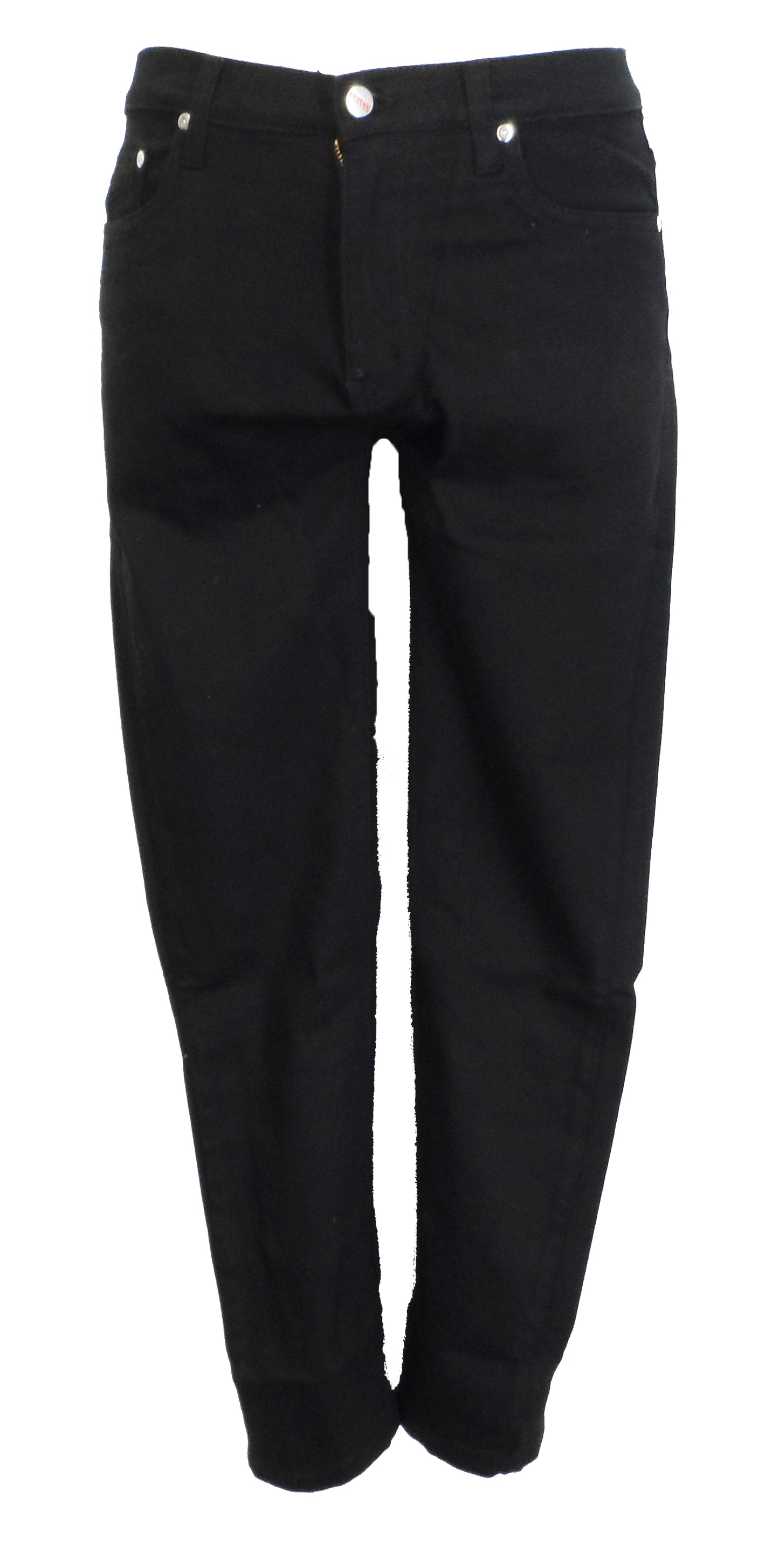 Relco Black Skinny Stretch Jeans