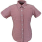 red gingham shirt womens	