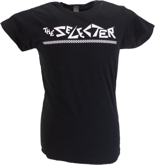 T-shirts avec logo The Selecter sous licence officielle pour femme