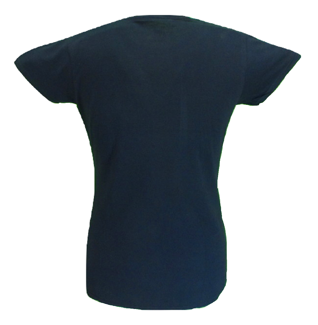 Offiziell lizenzierte schwarze Ziel-T-Shirts The Jam für Damen