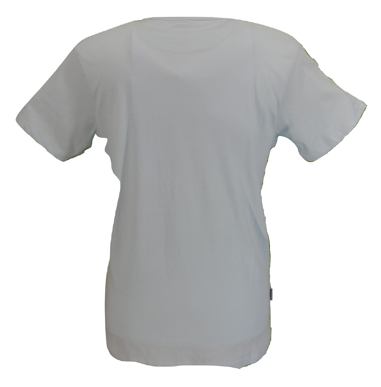 Lambretta Mens Cool Blue Keep The Faith Retro 100% Cotton T Shirt …