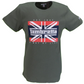 Lambretta Mens Khaki Union Jack Retro 100% Cotton T Shirt …
