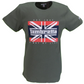 Lambretta camiseta retro union jack caqui 100% algodón para hombre...