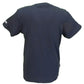 Lambretta camiseta retro original 100% algodón azul marino para hombre