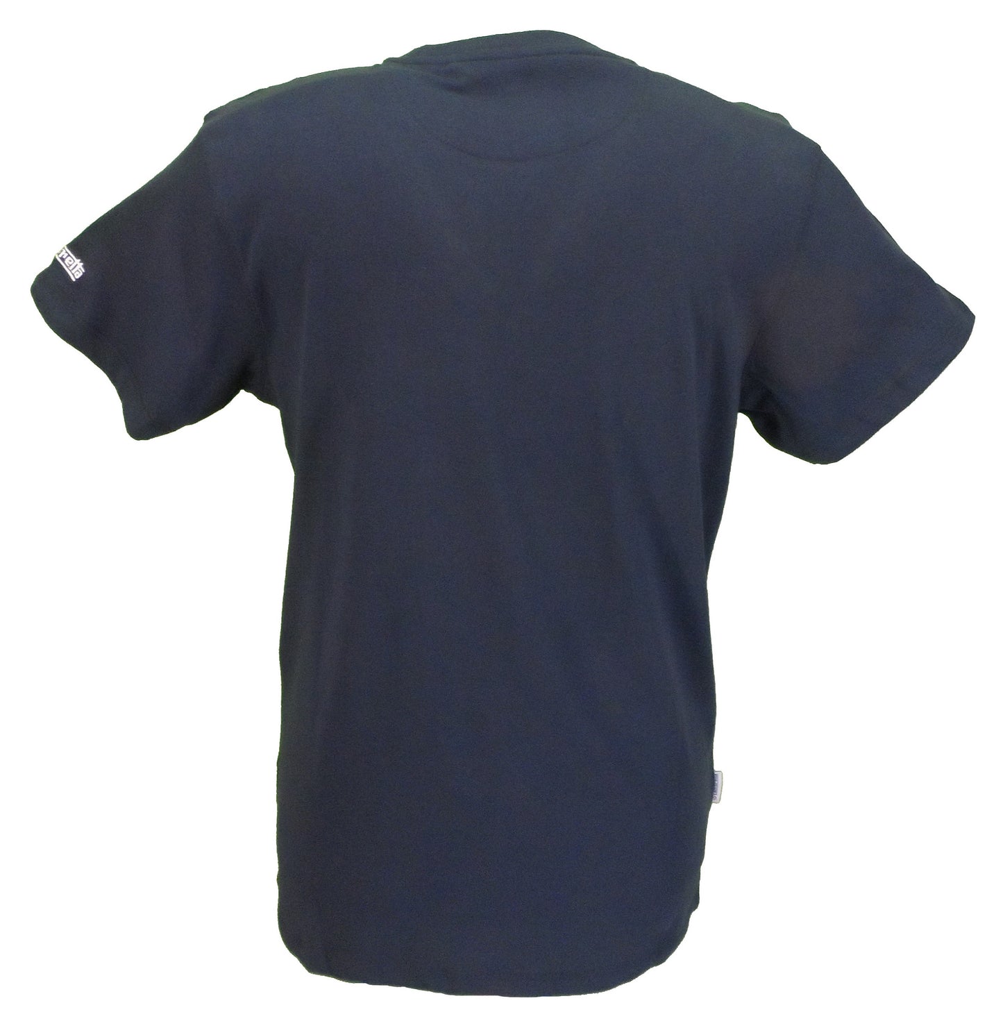 Lambretta Mens Navy Original Retro 100% Cotton Retro T Shirt