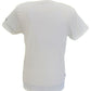 Maglietta da uomo Lambretta bianca con logo retro sbiadito